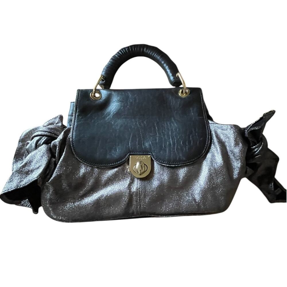 Zac Posen Silver Satchel